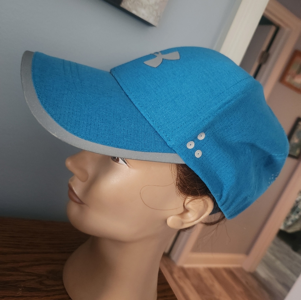 Nwot Under Armour Flash 2.0 Blue Cap size One Size Fits Most - Picture 4 of 6